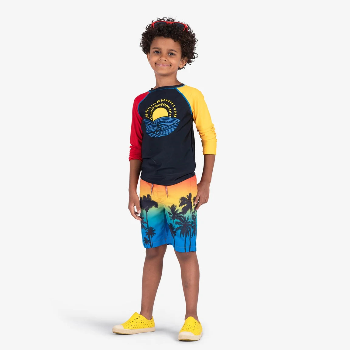 Rash Guard de manga larga para niños