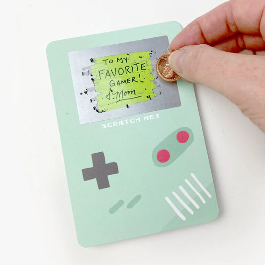 Scratch Off Valentines-Gameboy!