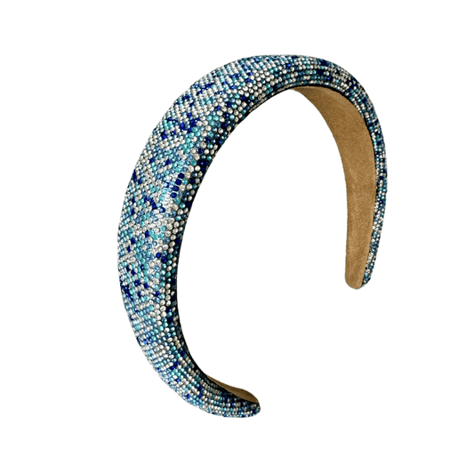 Blue Crystal Headband - YellowBrickRoad