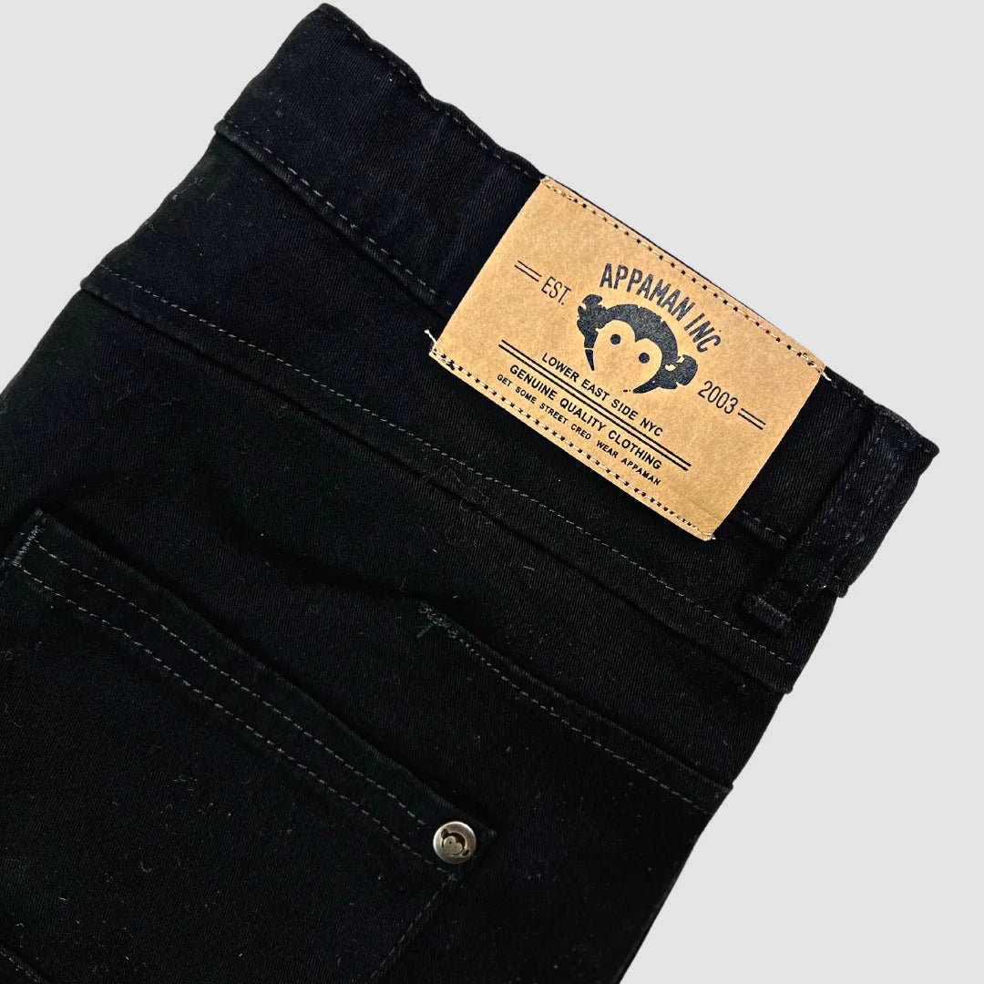 Boys Black Skinny Twill Pant - YellowBrickRoad