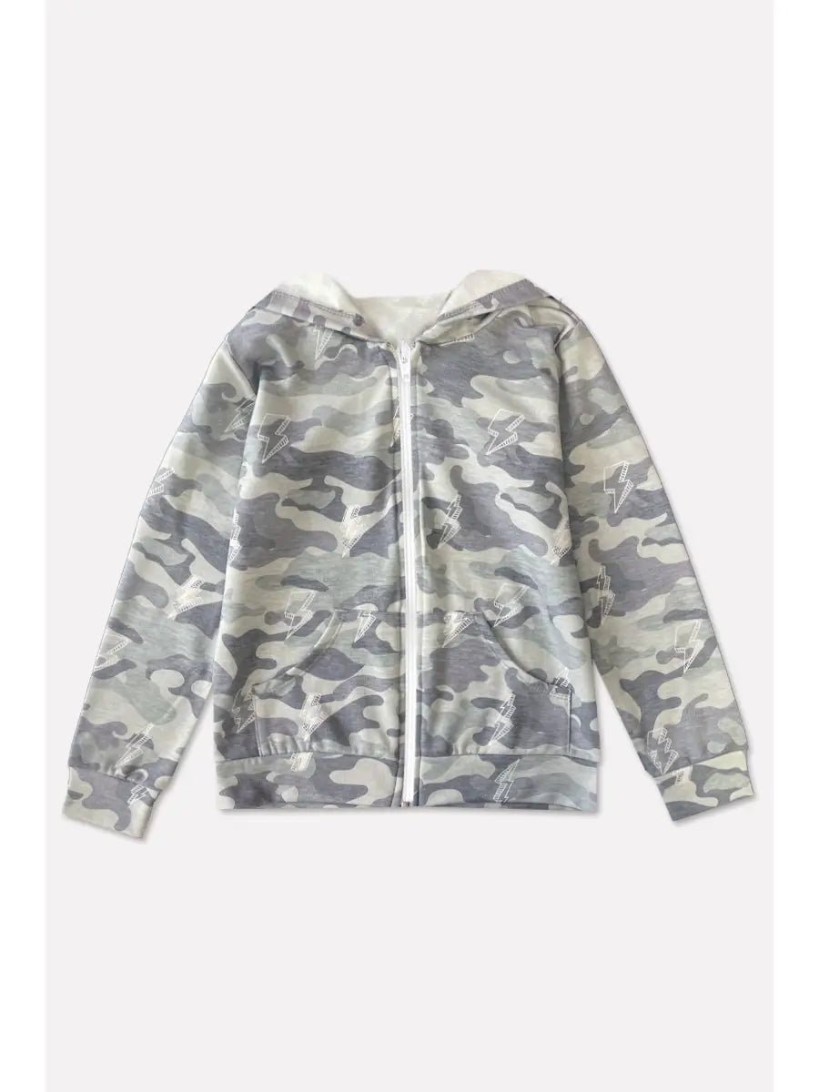 Boys Camo Hoodie - YellowBrickRoad