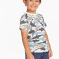 Boys Camo Shark Tee - YellowBrickRoad