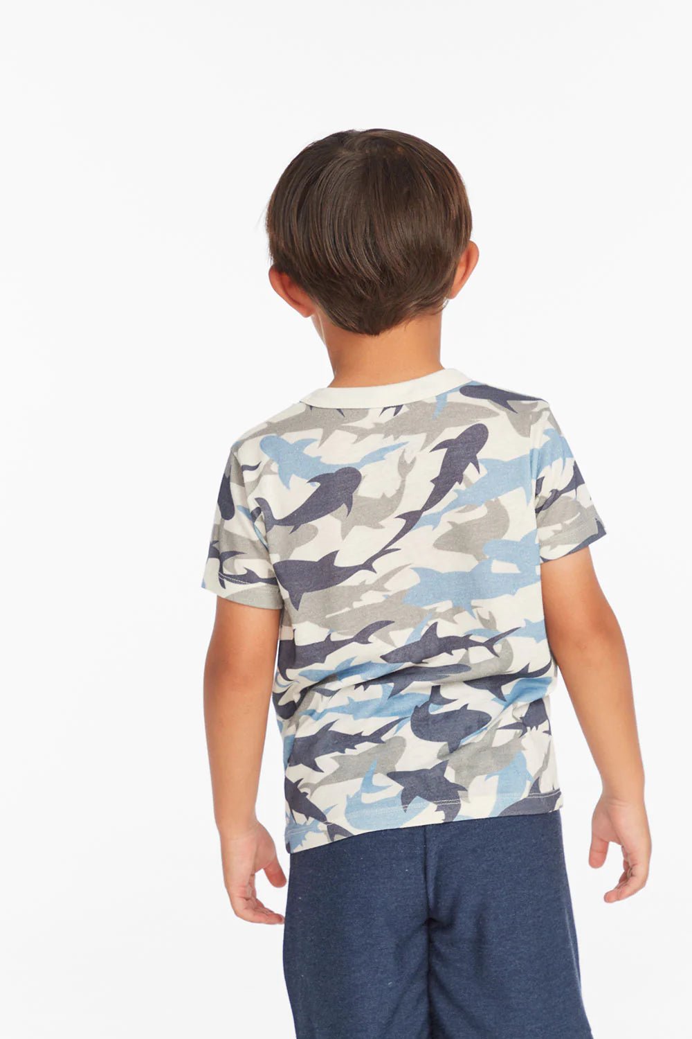 Boys Camo Shark Tee - YellowBrickRoad