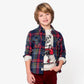 Boys Fall Flannel Button Down Shirt - YellowBrickRoad