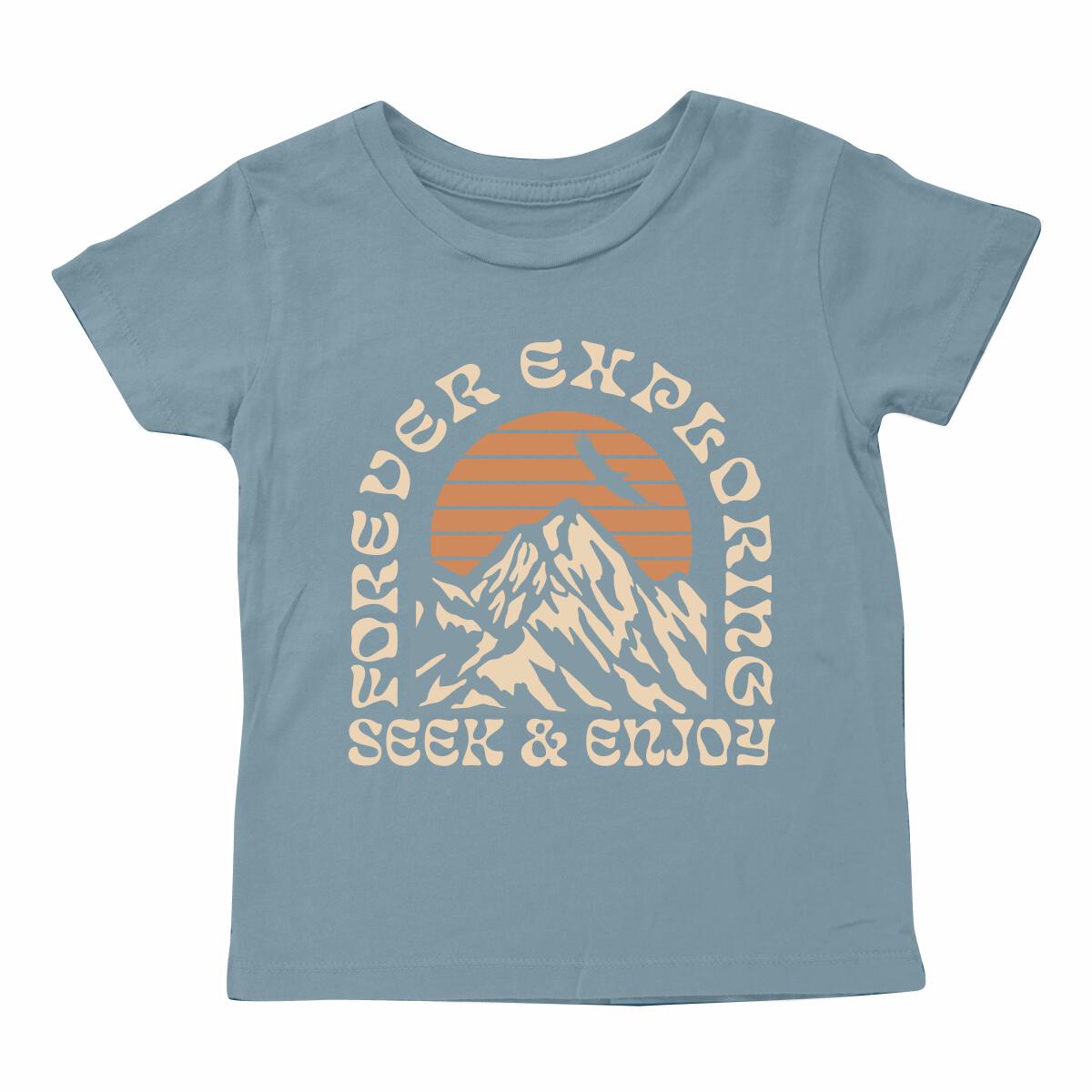 Boys Forever Exploring Tshirt - YellowBrickRoad