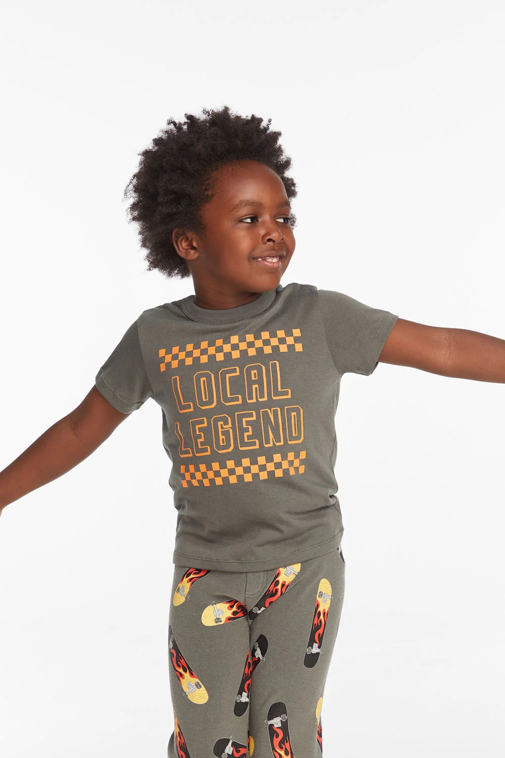 Boys Legend Checkerboard Tee - YellowBrickRoad