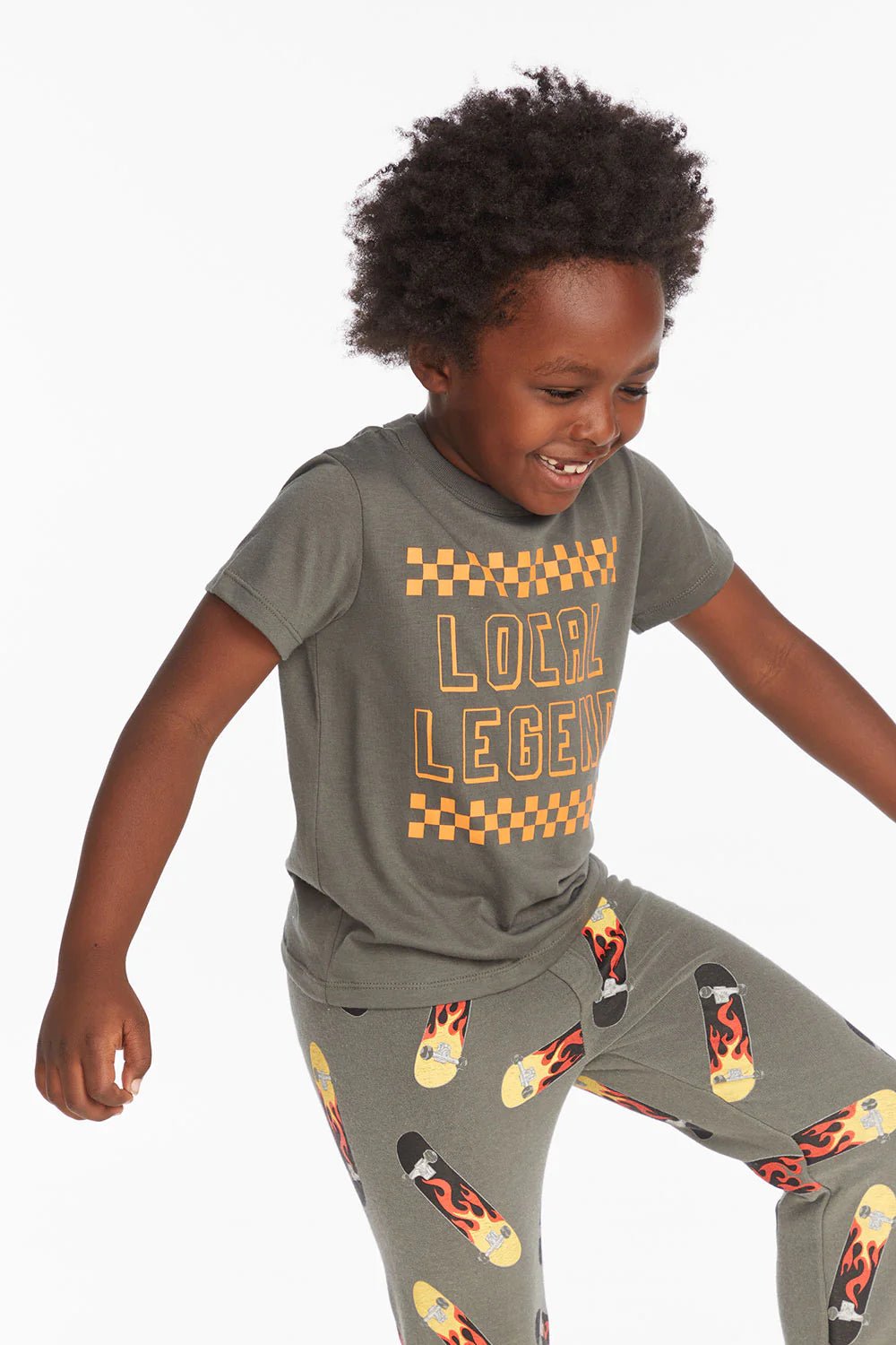 Boys Legend Checkerboard Tee - YellowBrickRoad