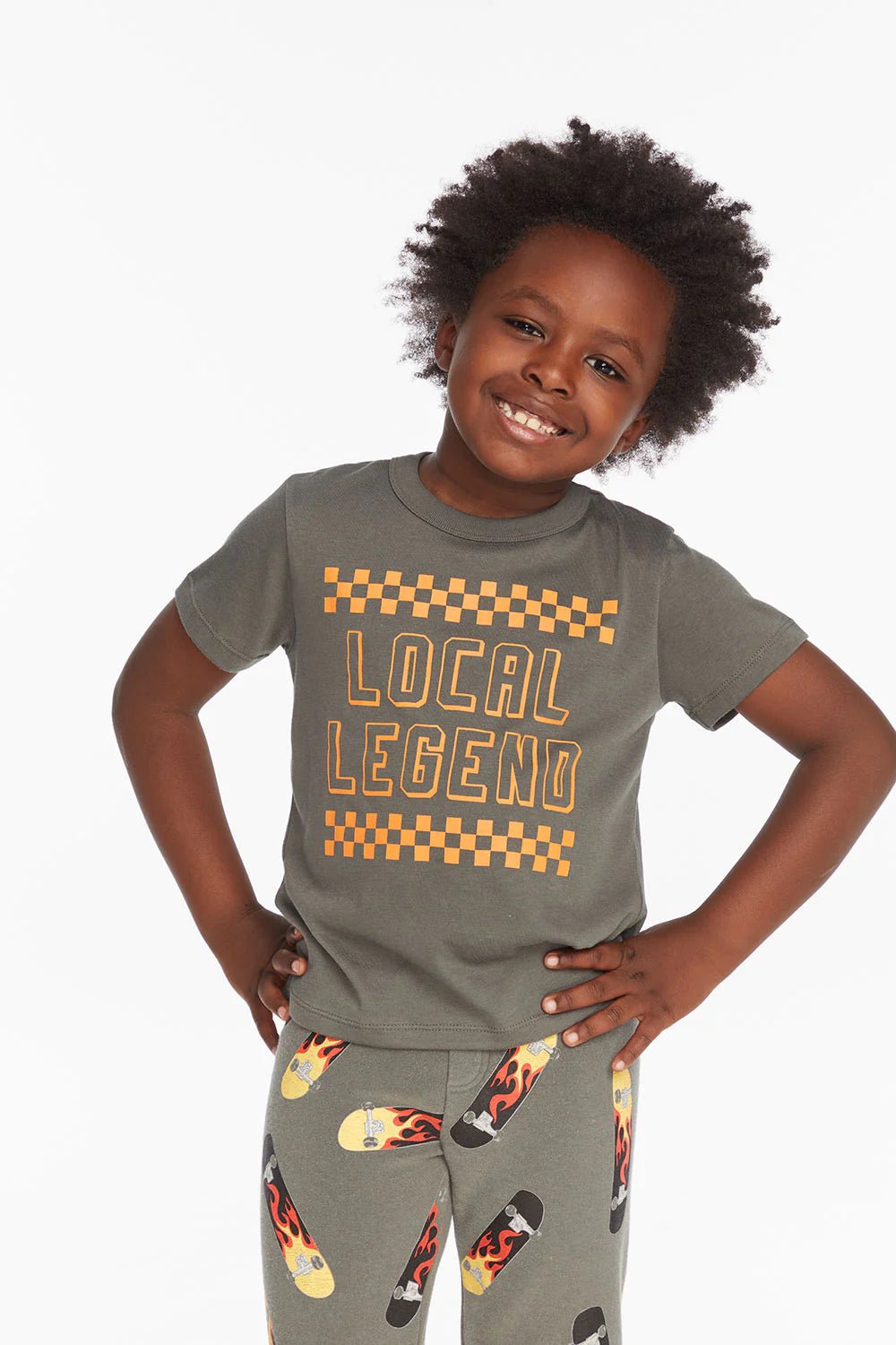 Boys Legend Checkerboard Tee - YellowBrickRoad