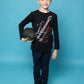 Boys Long Sleeve Guitar Tee - YellowBrickRoad