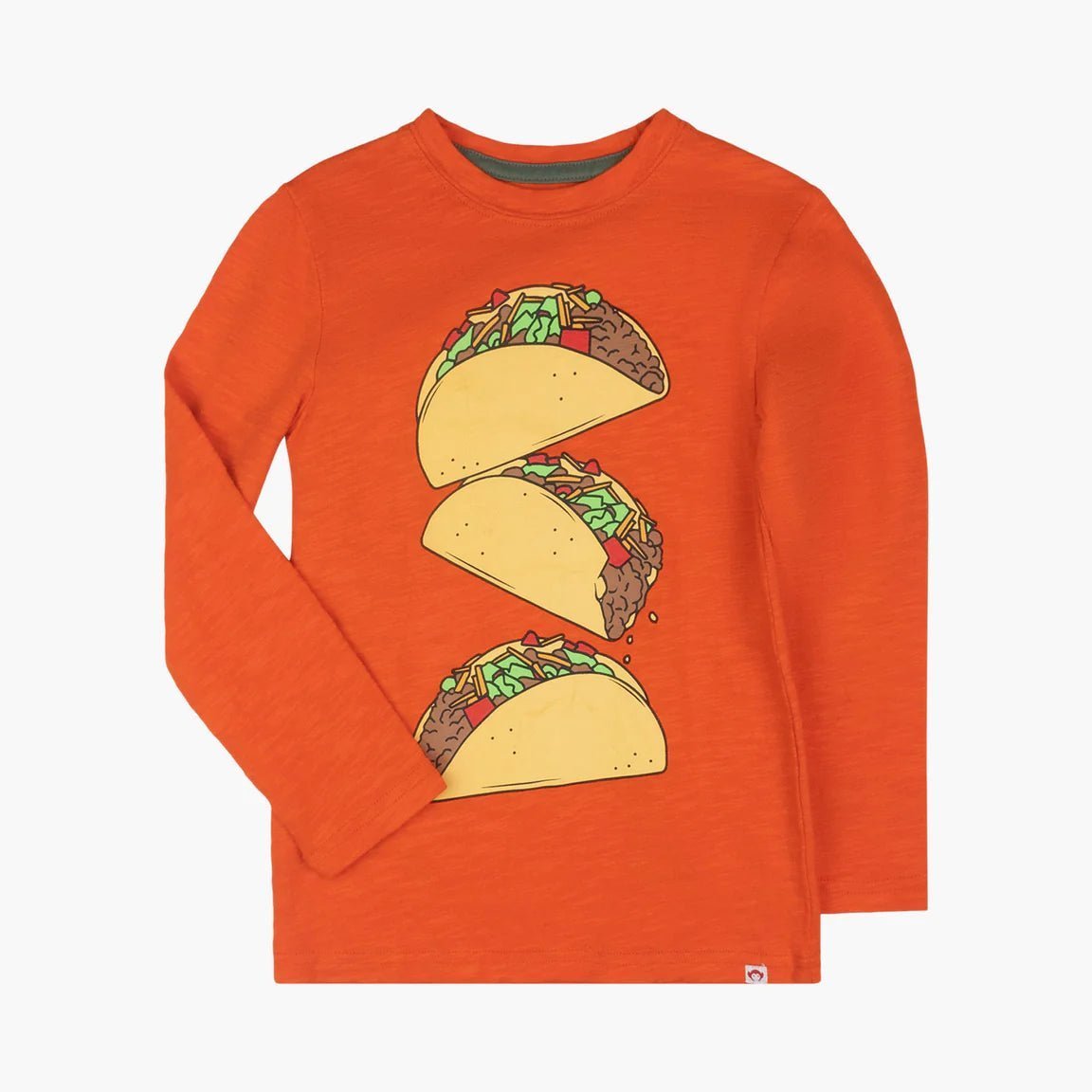 Boys Long Sleeve Taco Night T-shirt - YellowBrickRoad