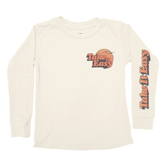 Boys Take it Easy Long Sleeve Tee - YellowBrickRoad