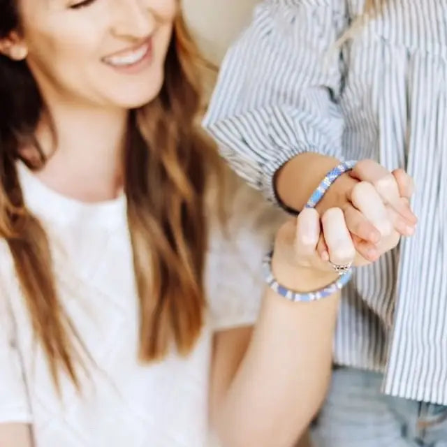 Mommy & Me Mint Chip Bracelet Set