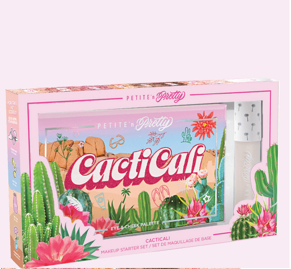 CactiCali Eye & Cheek Palette With Lip Gloss - YellowBrickRoad