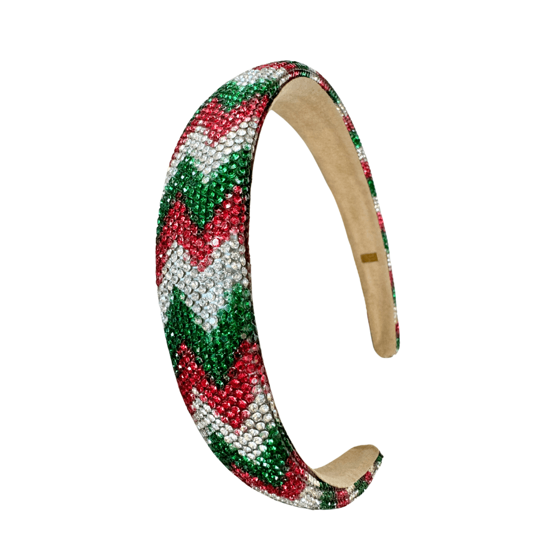 Crystal Holiday Aztec Headband - YellowBrickRoad