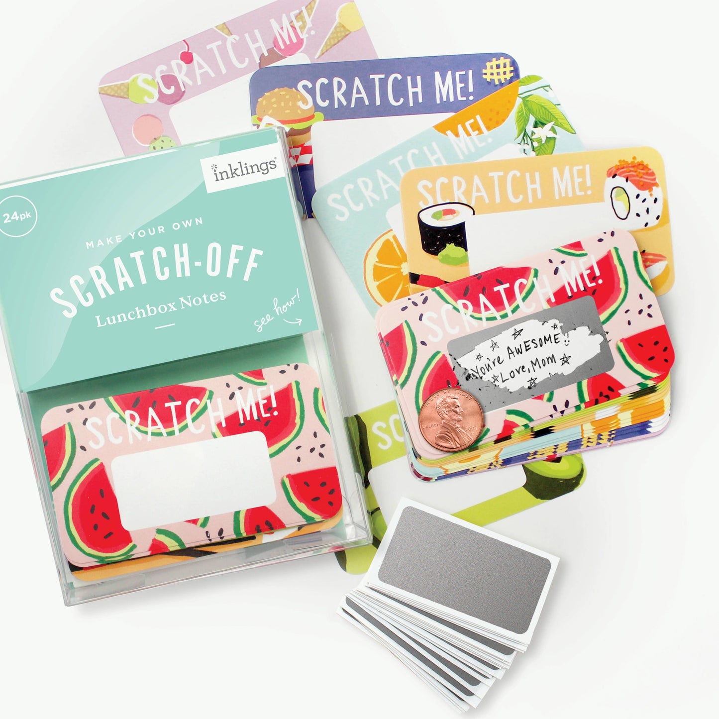 Scratch-off Lunchbox Notes - Edition 5 Foodie