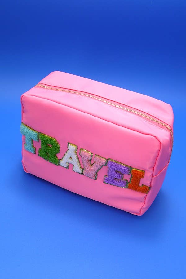 CLASSIC LARGE TRAVEL COSMETIC MAKEUP POUCH | 40P506