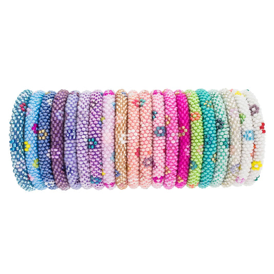 Pulseras Roll-On para Niña-Flower Power