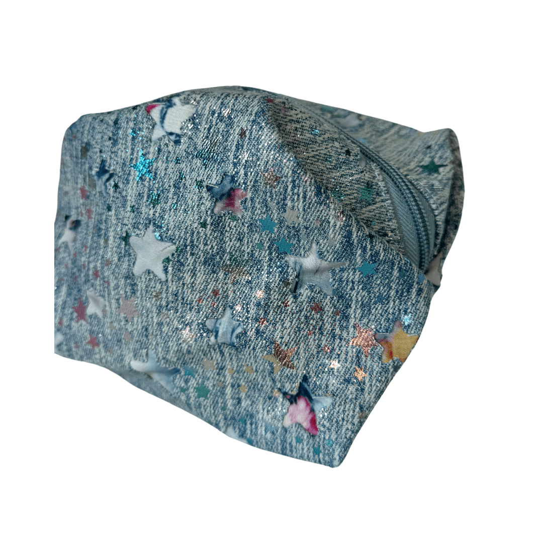 Denim Stars Toiletry Bag - YellowBrickRoad