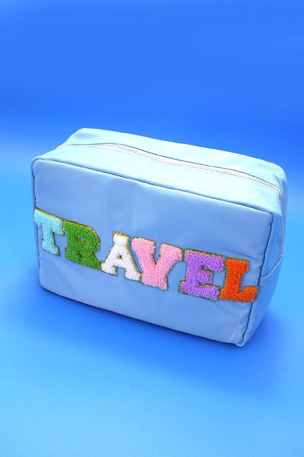 CLASSIC LARGE TRAVEL COSMETIC MAKEUP POUCH | 40P506