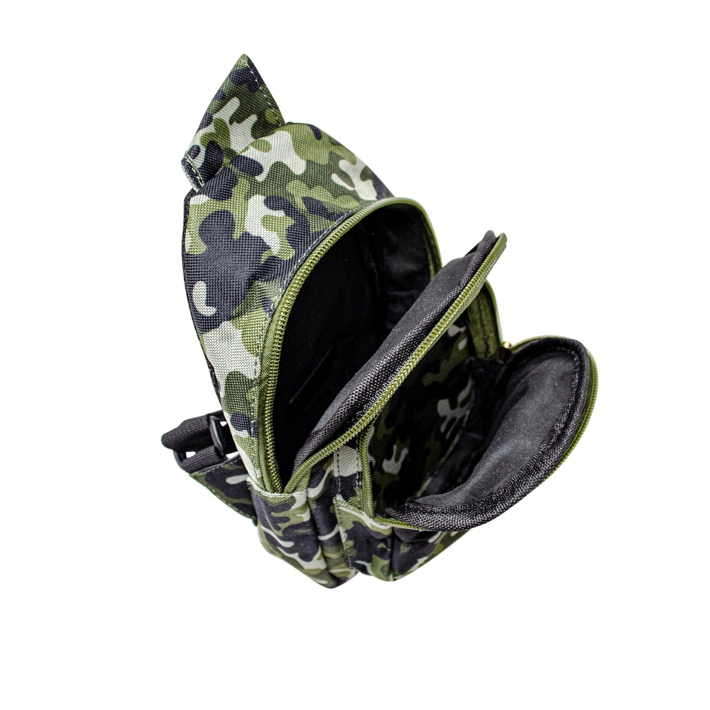 Bolso bandolera tipo bandolera de camuflaje