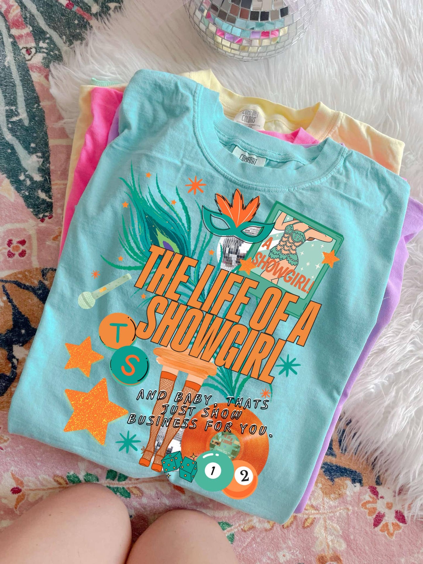 Girls Showgirl Short Sleeve Tee