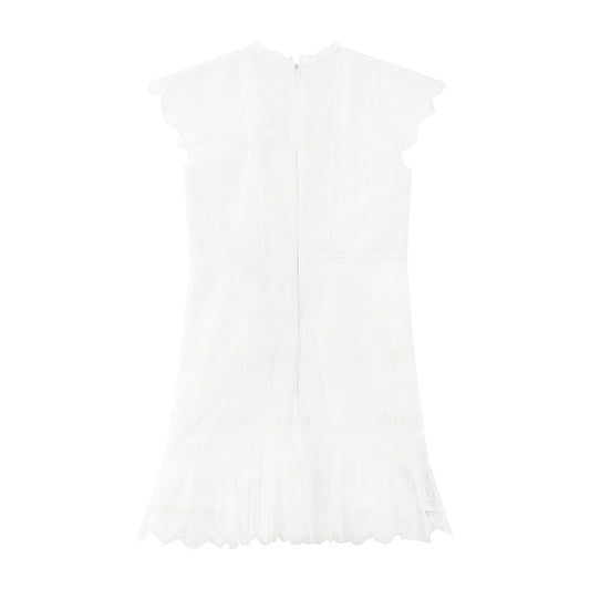 Girls Emily Lace Mini Dress 🤍