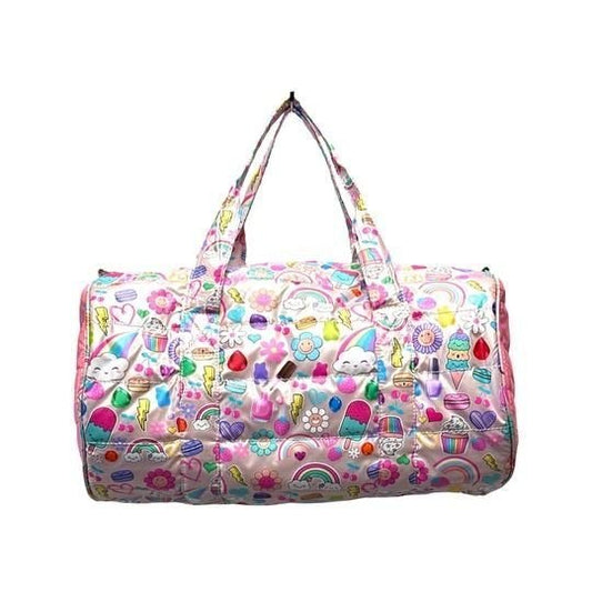 Emojii Printed Duffle Bag - YellowBrickRoad