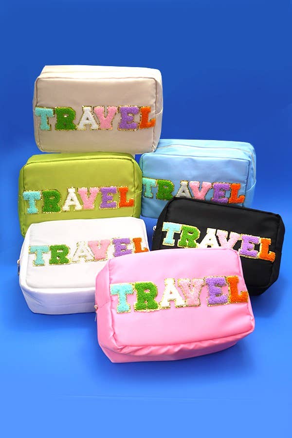 CLASSIC LARGE TRAVEL COSMETIC MAKEUP POUCH | 40P506