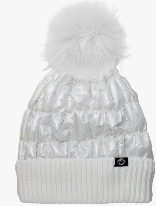 Faux Fur Puffer Beanie - YellowBrickRoad