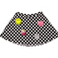 Girls Checkered Patch Skirt - YellowBrickRoad