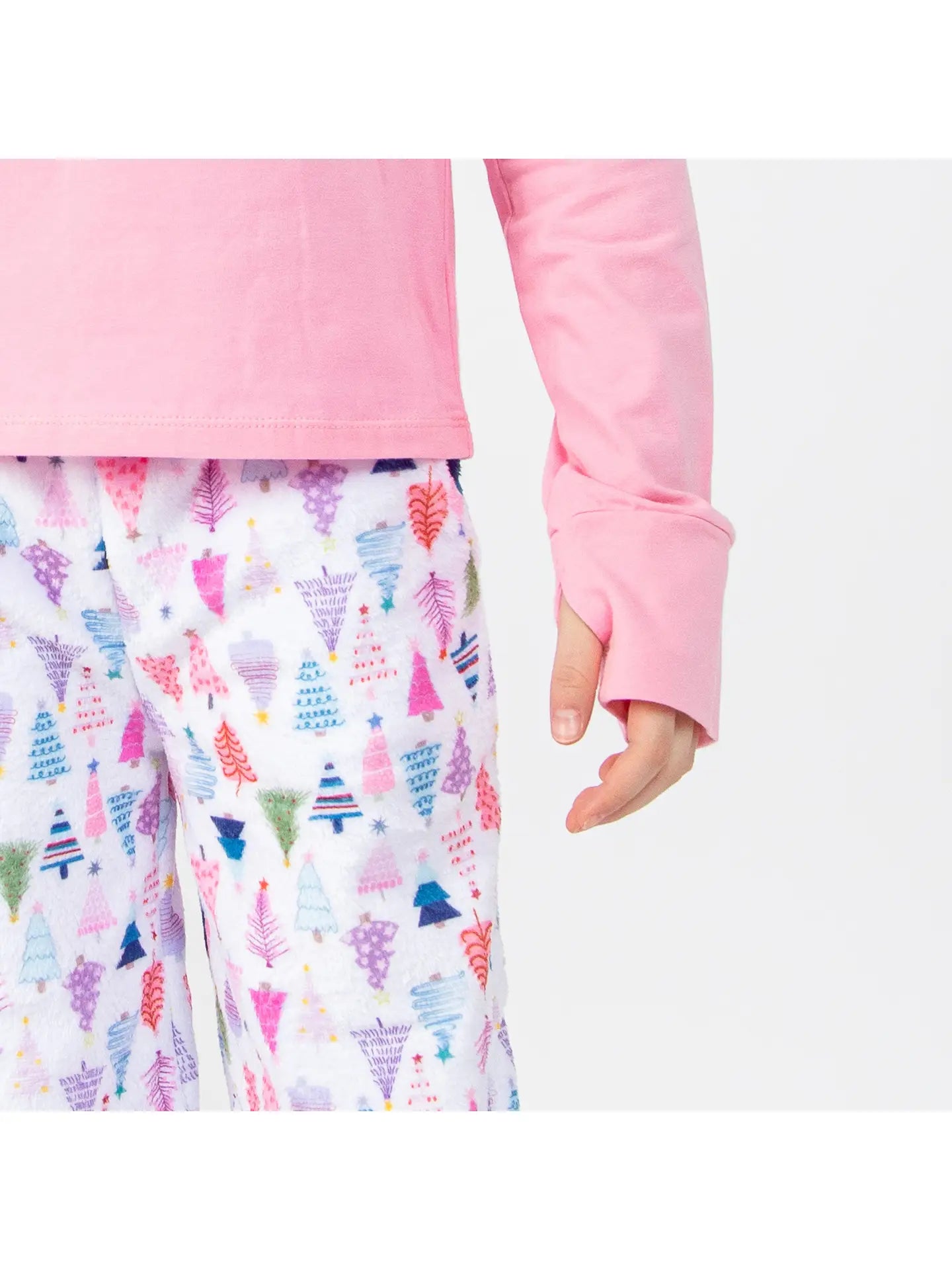 Girls Christmas Trees Lounge Pants - YellowBrickRoad