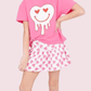 Girls Glitter Heart Boxy Tee - YellowBrickRoad