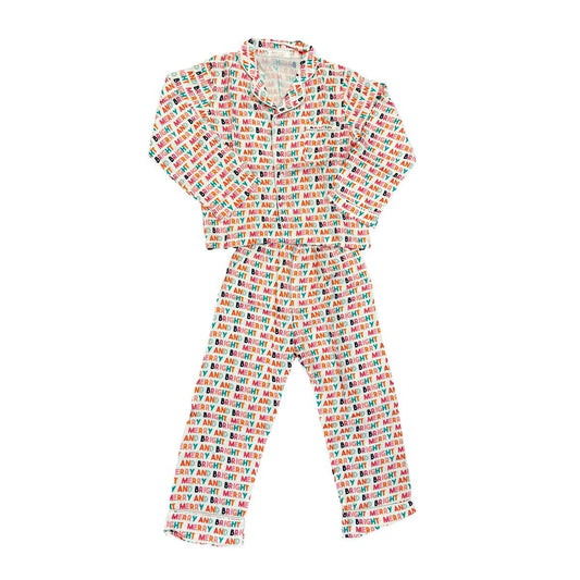 Girls Merry & Bright Loungewear Pajama Set - YellowBrickRoad