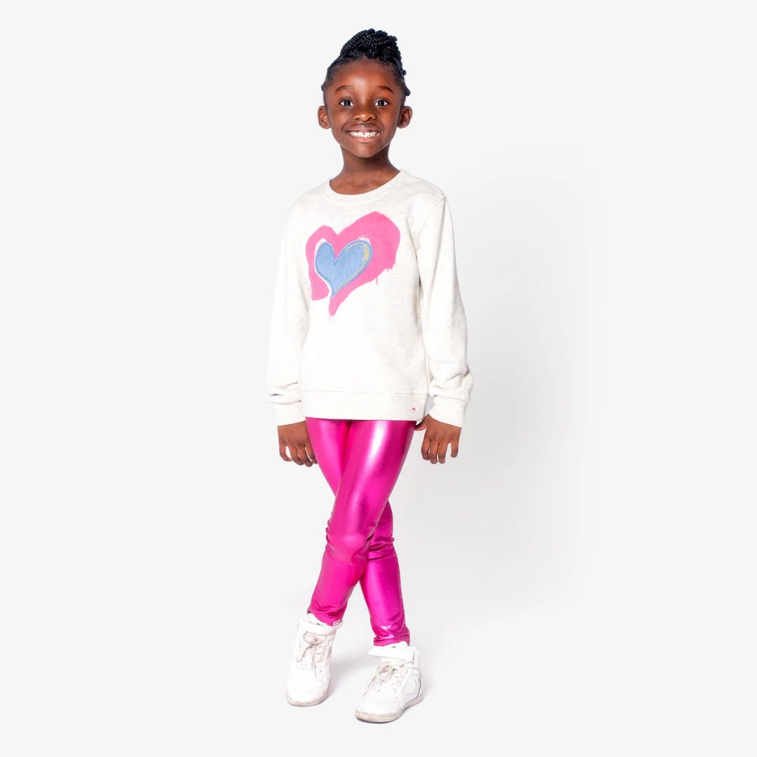 Girls Metallic Leggings - YellowBrickRoad