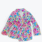 Girls Peace & Love Plush Robe - YellowBrickRoad