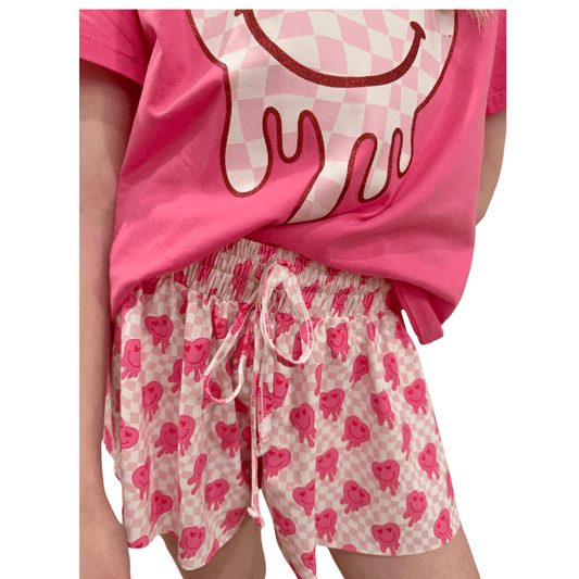 Girls Printed Butterfly Shorts - YellowBrickRoad