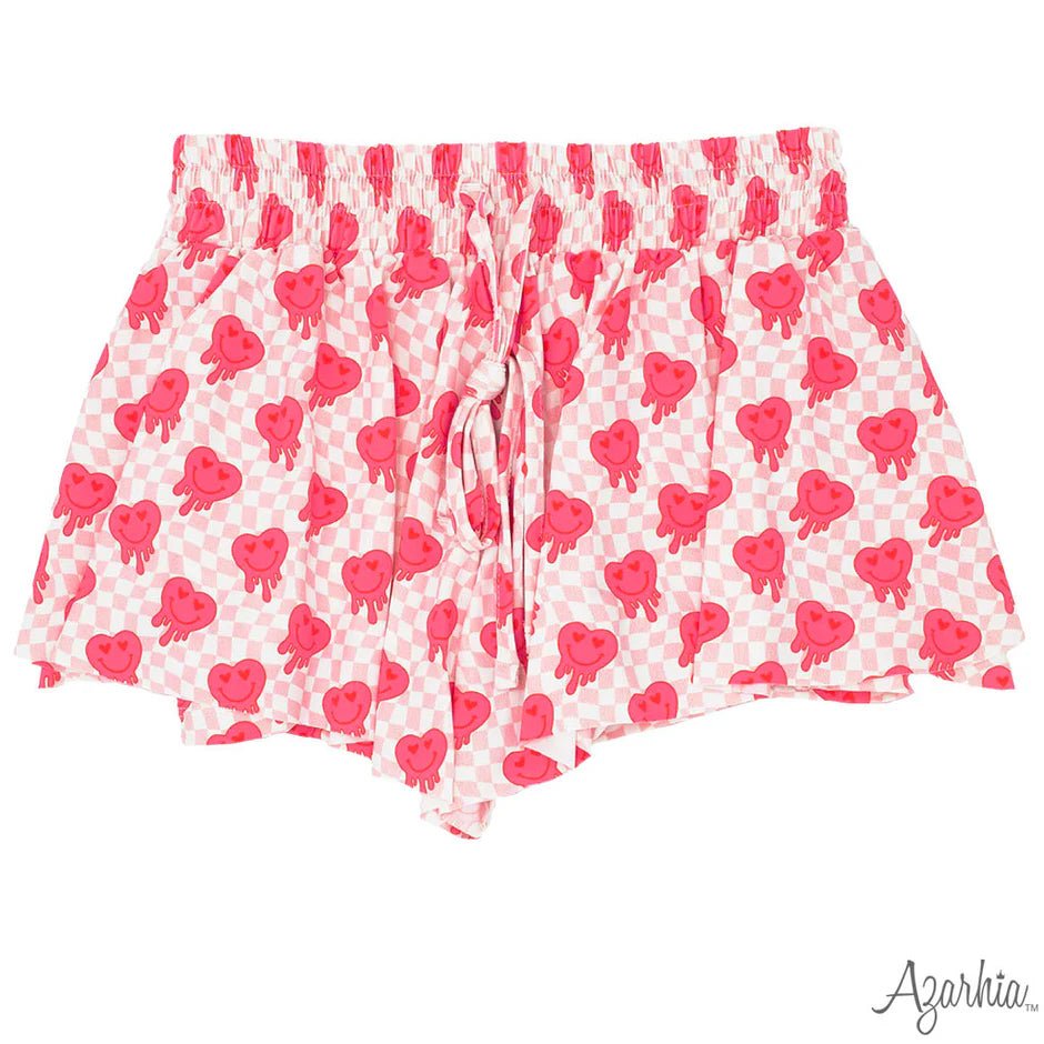 Girls Printed Butterfly Shorts - YellowBrickRoad