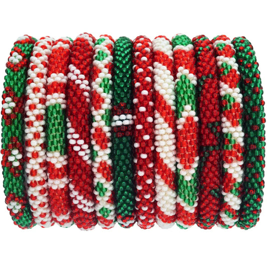 Girls Roll - On Bracelets - Mistletoe - YellowBrickRoad