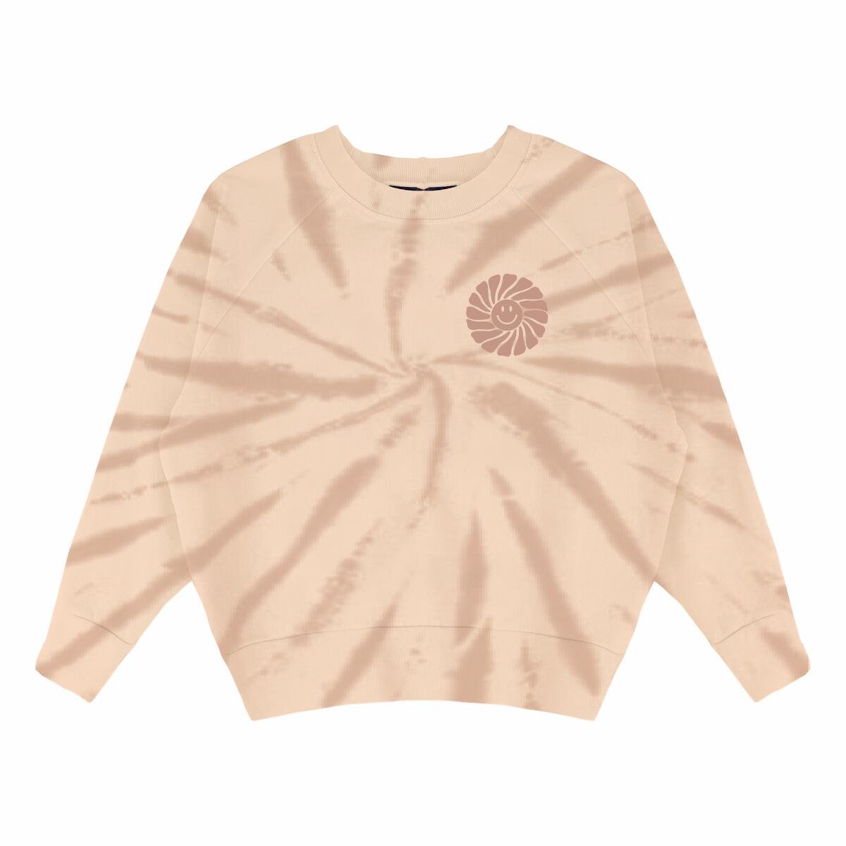 Girls Tie Dye Boxy Sweatshirt - YellowBrickRoad