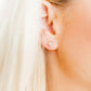 Juliet Clear Screwback Stud Earrings - YellowBrickRoad