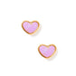 Nora Heart Screwback Stud Earrings - YellowBrickRoad