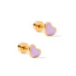 Nora Heart Screwback Stud Earrings - YellowBrickRoad