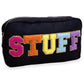 Preppy "STUFF" Lettered Toiletry Pouch - YellowBrickRoad