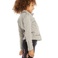 Girls Grey Moto Jacket