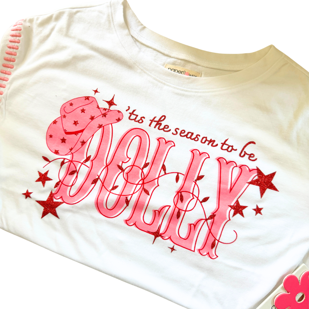 Girls 'Tis the Season to Be Dolly Shirt