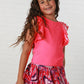 Tween Girls Pleated Skort – Pink & Purple Swirl - YellowBrickRoad