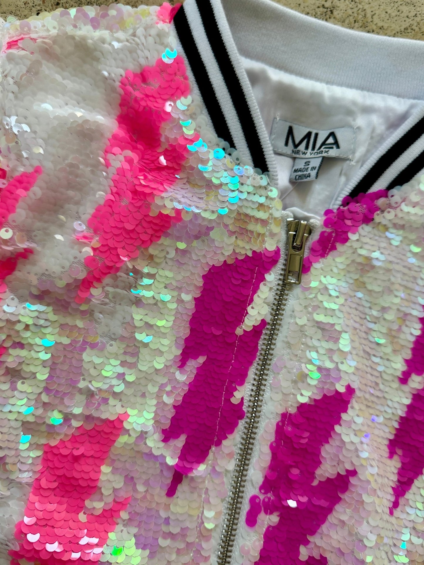 Tween Girls Sequin Lightning Bolt Jacket - YellowBrickRoad