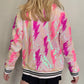 Tween Girls Sequin Lightning Bolt Jacket - YellowBrickRoad