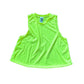 Girls Neon Yellow Muscle Tank